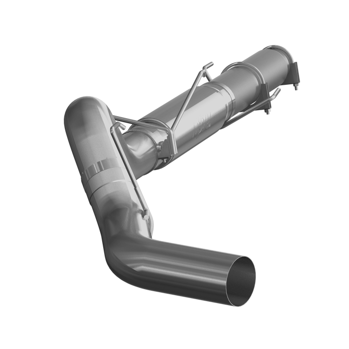 MBRP S61180P 5 Inch Cat Back Exhaust System Single Side Exit, No Tip, For 04-07 Dodge Ram 2500/3500 Cummins 600/610