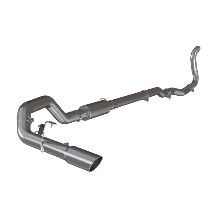 MBRP S6148AL 4 Inch Turbo Back Single Side Exit Exhaust For 89-93 Dodge Ram D250/D350 Cummins 2WD