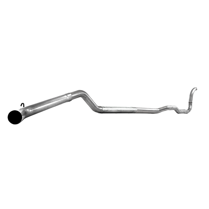 MBRP S6150PLM 4 Inch Turbo Back Single Side 4WD Only No Muffler Aluminized Steel For 88-93 Dodge Ram D250/D350 Cummins