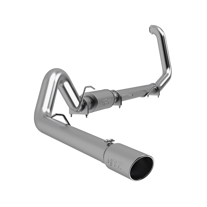 MBRP S6204409 4 Inch Turbo Back Single Side Exit T409 Stainless Steel For 99-03 Ford Excursion 7.3L