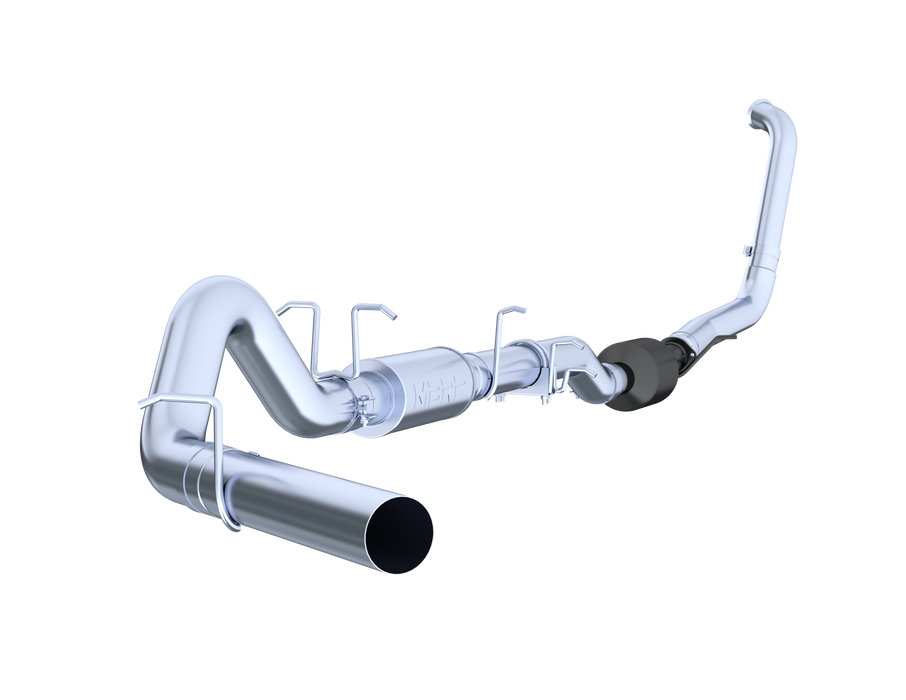 MBRP S6212P 4 Inch Turbo Back Single Side Exit Inch For 03-07 Ford F-250/350 6.0L, Extended Cab/Crew Cab