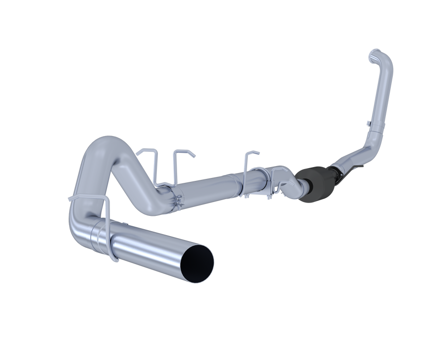 MBRP S6212PLM 4 Turbo Back Single Side Exit No Muffler Inch For 03-07 Ford F-250/350 6.0L, Extended Cab/Crew Cab