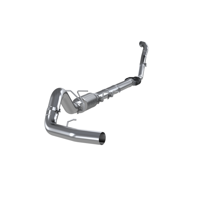 MBRP S6218P 4 Inch Turbo Back Single Side Exit Aluminized, No Tip, For 94-97 Ford F-250/350 7.3L