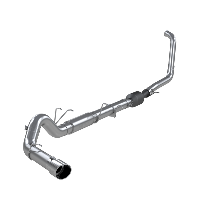 MBRP S62240AL 5 Turbo Back Single Side Exit Aluminized Steel For 03-07 Ford F-250/350 6.0L