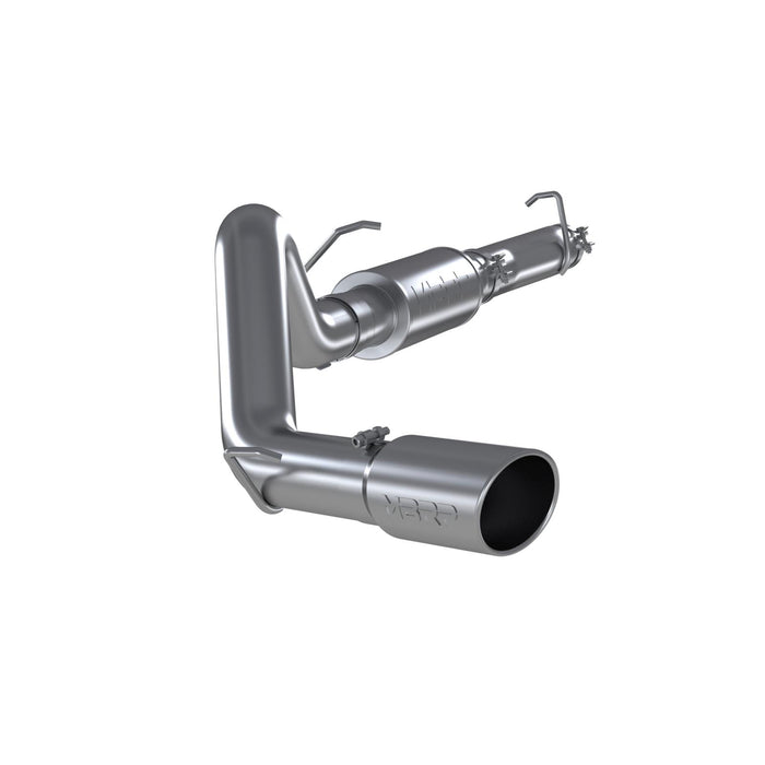 MBRP S6285AL Cat Back Exhaust System Single Side Exit Aluminized Steel For 04-07 Ford E-250/350 Van, 6.0L