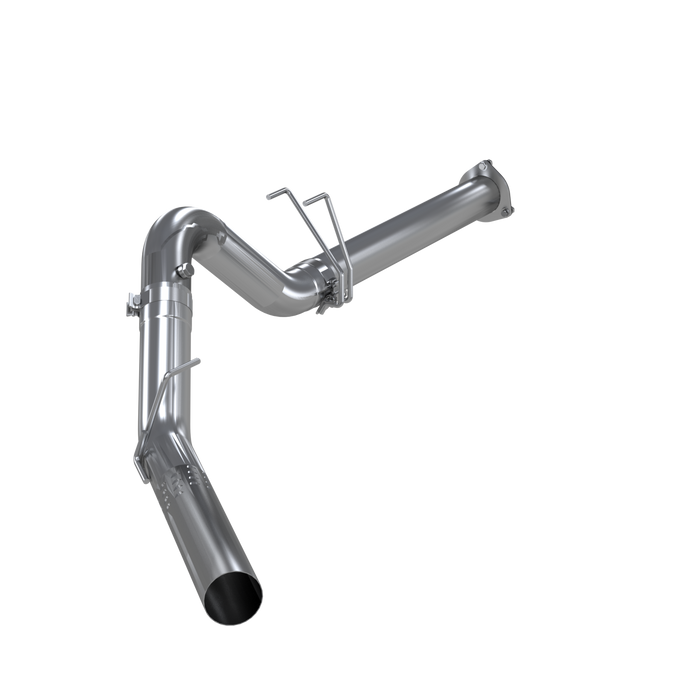 MBRP S6287PLM Ford Super Duty 6.7L 4 Inch DPF-Back Exhaust No Muffler, Armor Lite Series For 11-16 Ford F-250/350/450 6.7L Powerstroke