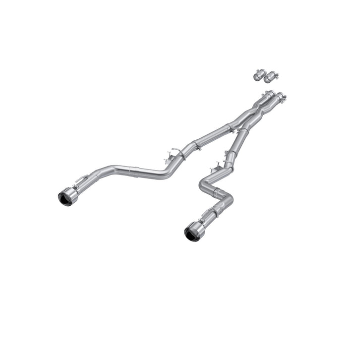 MBRP S7118AL Aluminized Steel 3.0 Inch Cat-Back Dual Rear Race Profile with Dual Tips 15-23 Dodge Charger