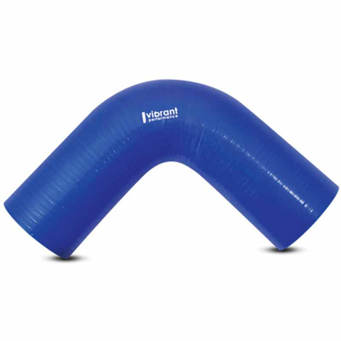 Vibrant 2744B 3" Silicone 90 Degree Elbow (Blue)