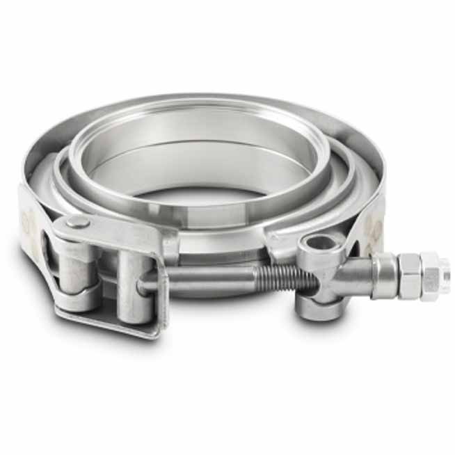 Vibrant 1492 3.5" Stainless Steel V-Band Flange Assembly