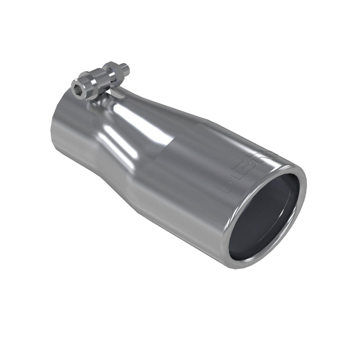 MBRP T5116 Exhaust Tip 3.75 Inch O.D. Oval 2.5 Inch Inlet 7 Inch Length T304 Stainless Steel