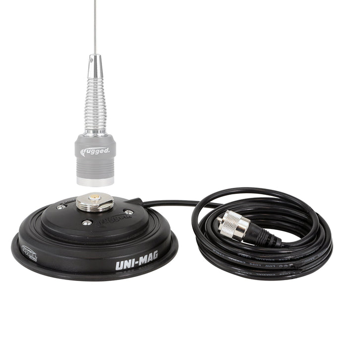 Rugged Radios UNI-MAG UNI-MAG Universal NMO or Magnetic Antenna Mount