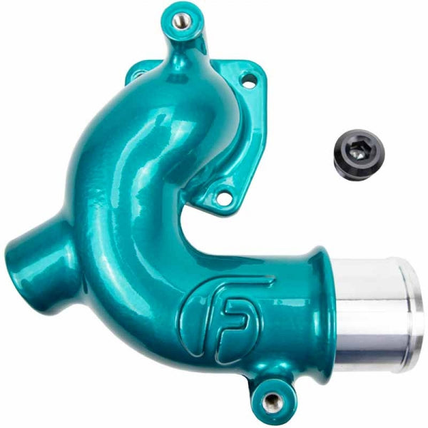 Wehrli Custom Fab WCF100169-CT Fleece Thermostat Housing - Candy Teal