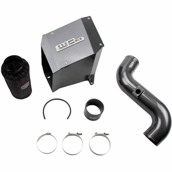 Wehrli Custom Fab WCF100192-CR 4" Intake Kit W/Air Box - Candy Red