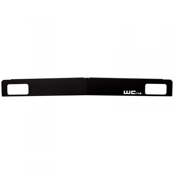 Wehrli Custom Fab WCF100427-FTB Black Valance Filler Panel (W/Tow Hook)