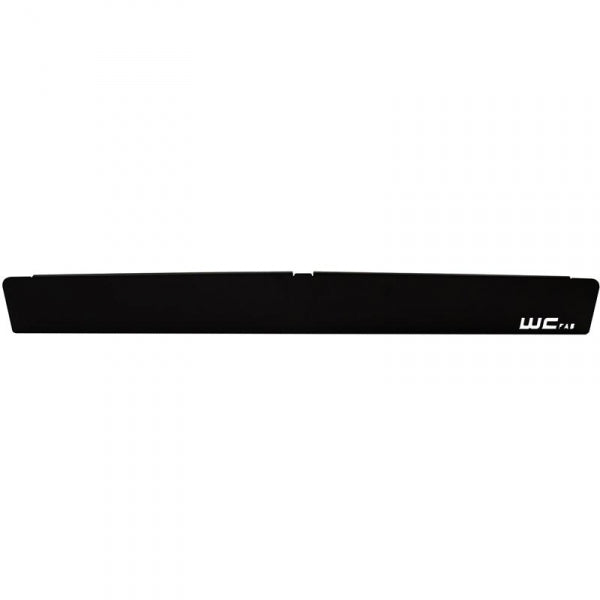 Wehrli Custom Fab WCF100428-FTB Black Valance Filler Panel (No Tow Hook)