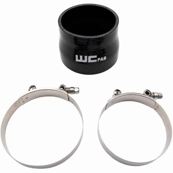 Wehrli Custom Fab WCF207-106 3.5"-4" Silicone Reducer Boot &amp; Clamps