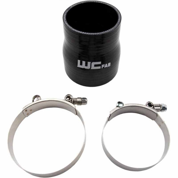 Wehrli Custom Fab WCF207-115 3"-3.5" Silicone Reducer Boot &amp; Clamps