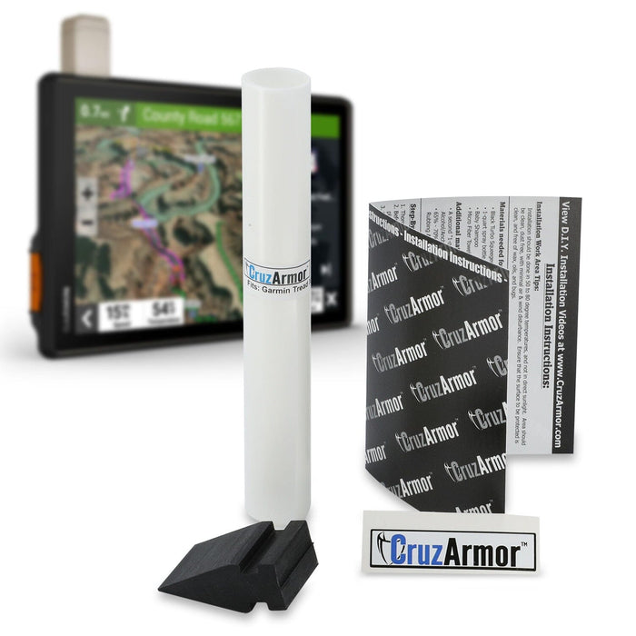 Rugged Radios CRUZARMOR-TREAD CRUZARMOR Garmin Overland GPS Screen Protector