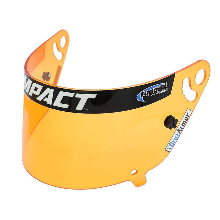 Rugged Radios CRUZARMOR-IMPACT-AMBER CruzArmor Impact Amber Helmet Shield