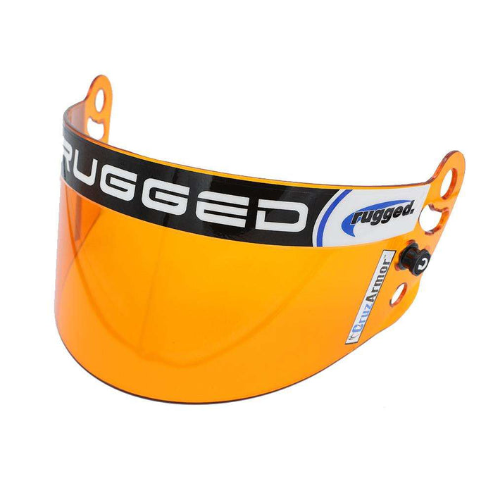 Rugged Radios CRUZARMOR-PYRO-AMBER CruzArmor Pyrotect Amber Helmet Shield