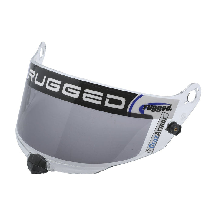 Rugged Radios CRUZARMOR-PYRO-SA20-TO CruzArmor Pyrotect SA2020 Clear Helmet Shield with Tinted Tearoff