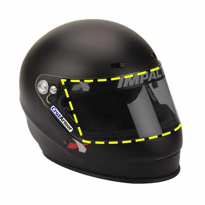 Rugged Radios CRUZARMOR-TO-IMPACT CruzArmor Tinted Tear Off for IMPACT