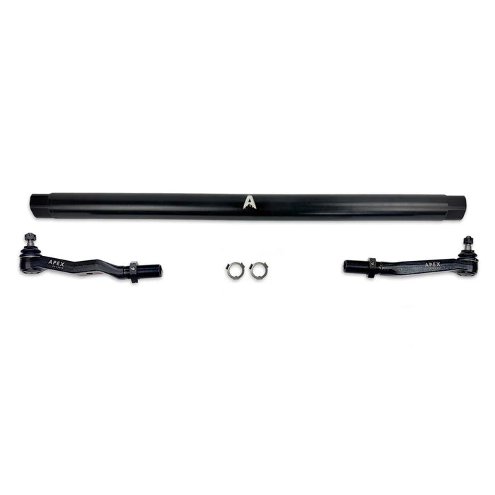 APEX Chassis KIT381-BLK Extreme Duty Tie Rod Kit T-Style Ram 2003-2013 2500/3500 4WD
