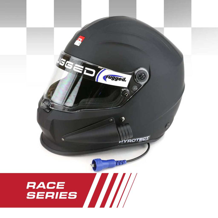 Rugged Radios PS-HK-XL Pyrotect ProSport Side Air Helmet Wired OFFROAD - X-Large
