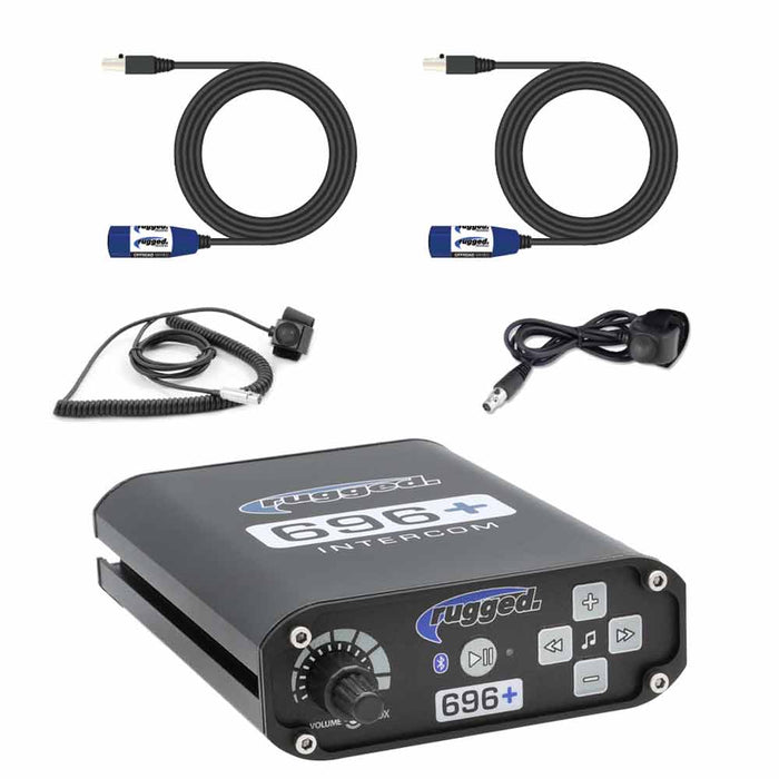 Rugged Radios 696PLUS-2P BUILDER KIT - 696 PLUS Intercom System with Bluetooth Music