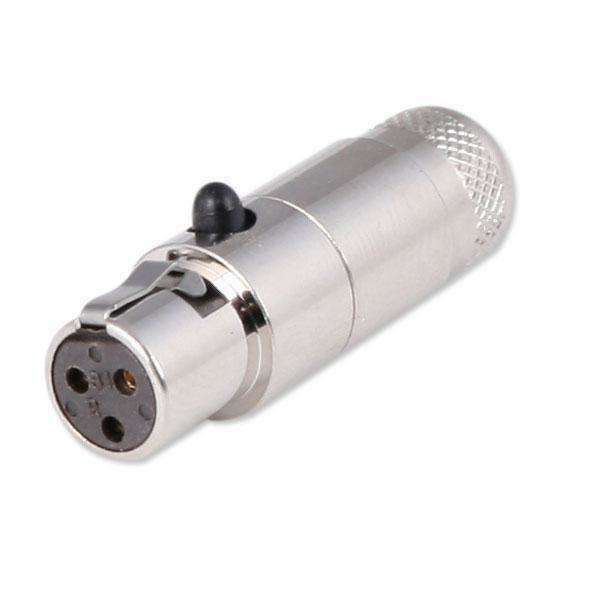 Rugged Radios C3P-FL 3-Pin Female Mini XLR Connector TA3FL