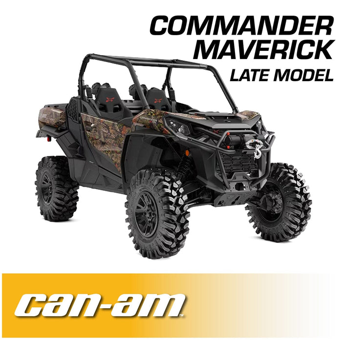 Rugged Radios MAVERICK-STX-G1-HK Can-Am Commander and Late Model Maverick Complete Communication Kit with Bluetooth Intercom and 2-Way Radio - Glove Box Mount - STX Stereo / G1 GMRS