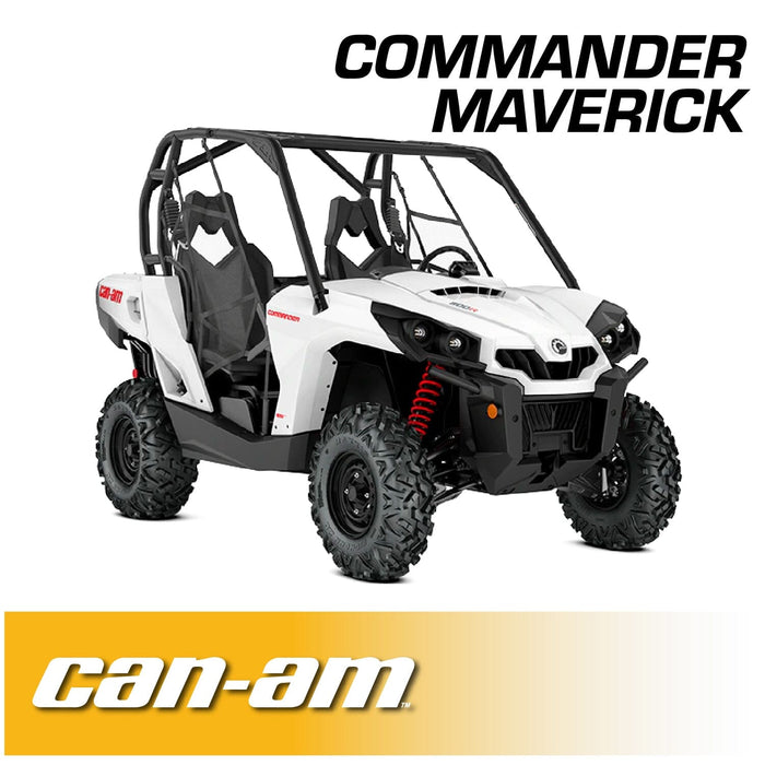 Rugged Radios COMMANDER-STX-G1-HK Can-Am Commander and Maverick Complete Communication Kit with Bluetooth Intercom and 2-Way Radio - Dash Mount - STX Stereo / G1 GMRS