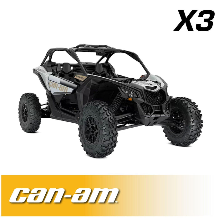 Rugged Radios X3-STX-G1-HK Can-Am Maverick X3 Complete Communication Kit with Bluetooth Intercom and 2-Way Radio - STX Stereo / G1 GMRS / Dash Mount