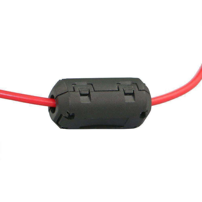 Rugged Radios AUDIO-CHOKE-3MM Clamp On RF Noise Reducing Filter Choke Clip - Small (3mm and Under)