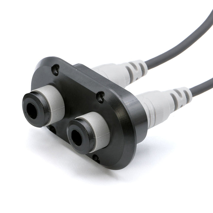 Rugged Radios JM-D-F-STX Dual Headset / Helmet Jack Flush Mount - STX Stereo