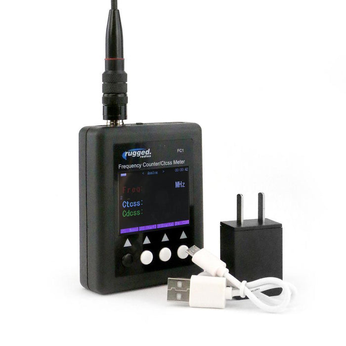 Rugged Radios FC1 Frequency Counter for Analog 2 Way Radios