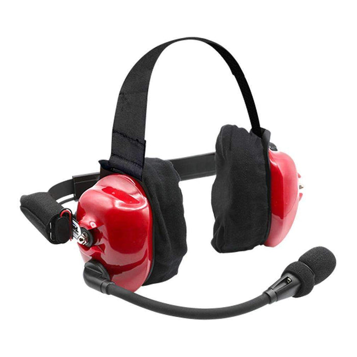 Rugged Radios H80-RD H80 Track Talk Linkable Intercom Headset - Bring The Conversation To The Circle Track NASCAR event