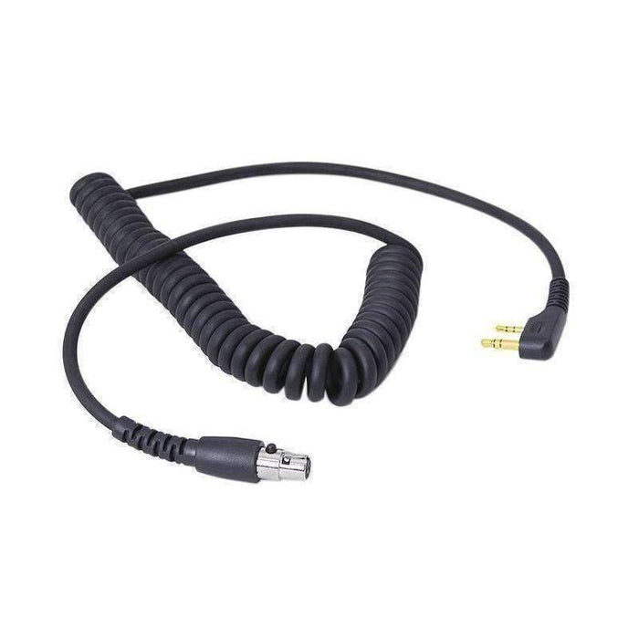 Rugged Radios CC-ICOM-RT Icom 2-Pin Handheld Radio - Headset Coil Cord