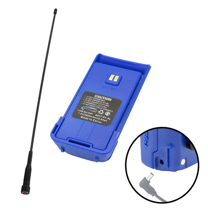 Rugged Radios R1-LONGRANGE-UPGRADE Long Range Bundle for R1 Handheld Radios