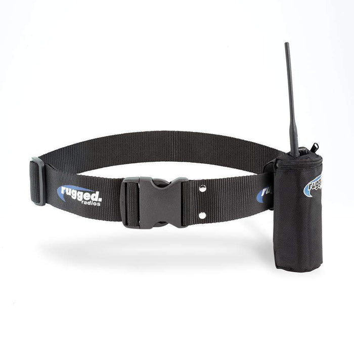 Rugged Radios MC-BELT-BAG-XL Communications Belt / Bag Combo for Moto & Circle Track Racing - Extra Large - Fits Waists Up to 60