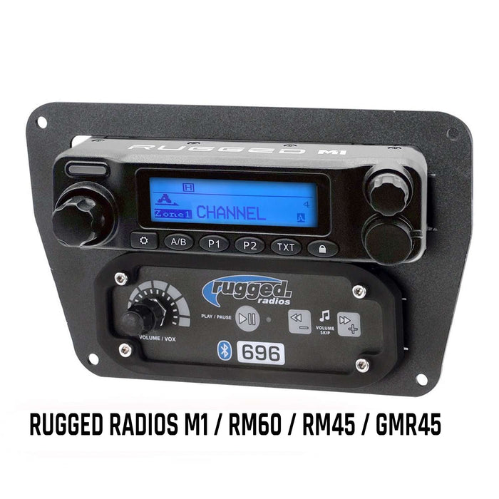 Rugged Radios MT-DMU-KEN Multi Mount Insert or Standalone Mount for Intercom and Radio - Kenwood TK7360