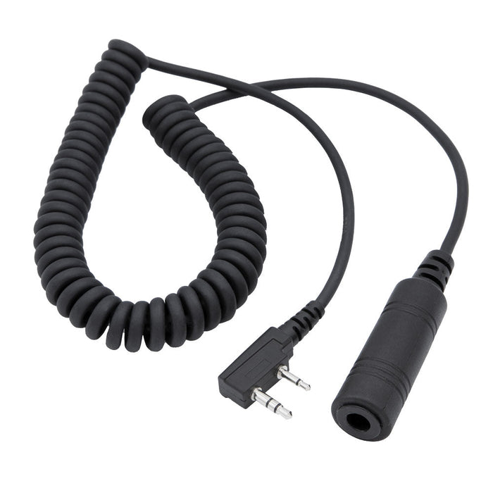 Rugged Radios CC-5R-OFF OFFROAD Headset / Helmet Coil Cord Cable for Rugged Radios and Kenwood Radios