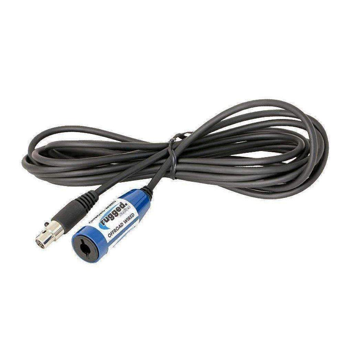 Rugged Radios CS-OFF-6 OFFROAD Straight Cable to Intercom (Select Length) - 6  Feet