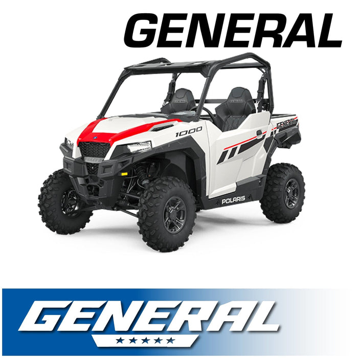 Rugged Radios GEN-696-M1-HK Polaris General Complete Communication Kit with Bluetooth Intercom and 2-Way Radio - 696 PLUS / M1 VHF Business Band