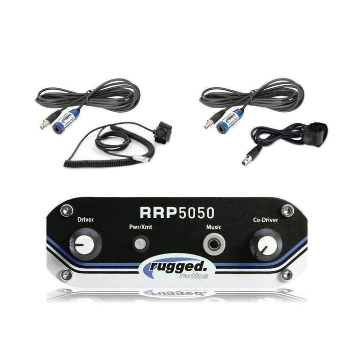 Rugged Radios 5050-2P-RACE RRP5050 2 Person Race Intercom Kit