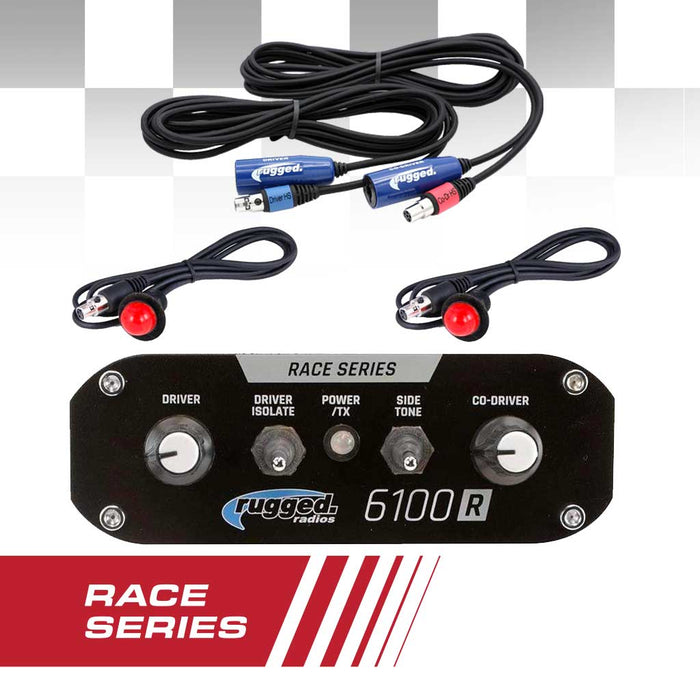 Rugged Radios 6100-2P-RACE-DSP-INSTALL RACE INTERCOM KIT - RRP6100 RACE SERIES Intercom - Yes - Install DSP Chips