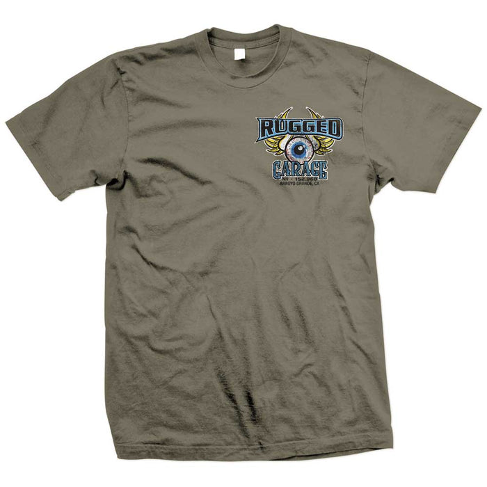 Rugged Radios MSRG-XL Rugged Radios GARAGE T-Shirt - Grey - Extra Large