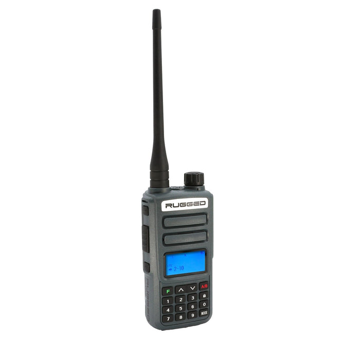 Rugged Radios GMR2-PLUS-ORN Rugged GMR2 PLUS - GMRS and FRS Two Way Handheld Radio - Safety Orange