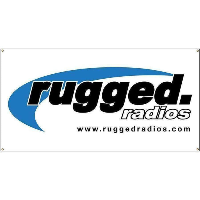 Rugged Radios BANNER-3X6-NI Rugged Radios Race Banners - Available In Different Sizes - 3  x 6  Banner
