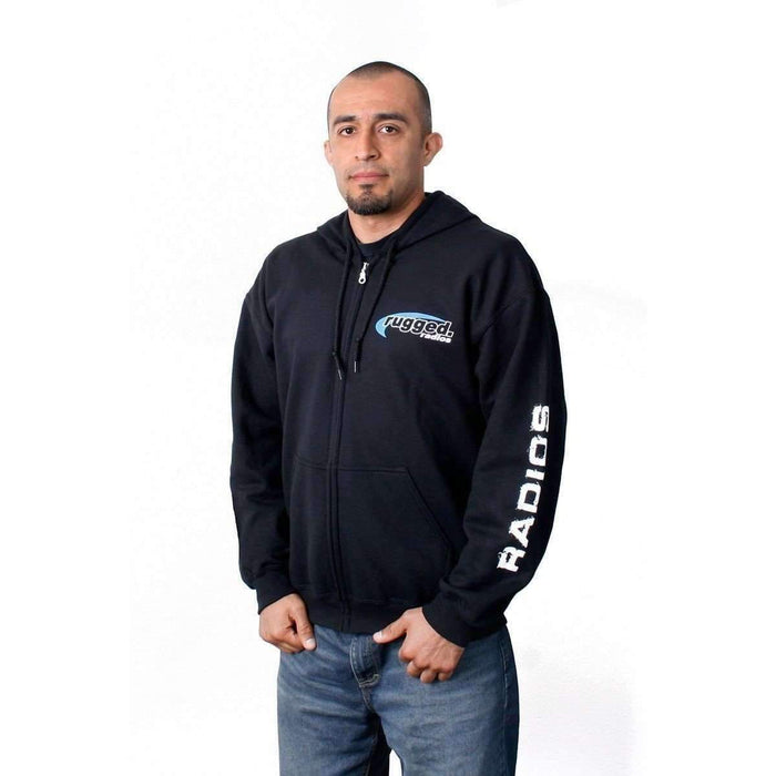 Rugged Radios HOODIE-ZIP-XXL Rugged Radios Zip-Up Hoodie - XXL